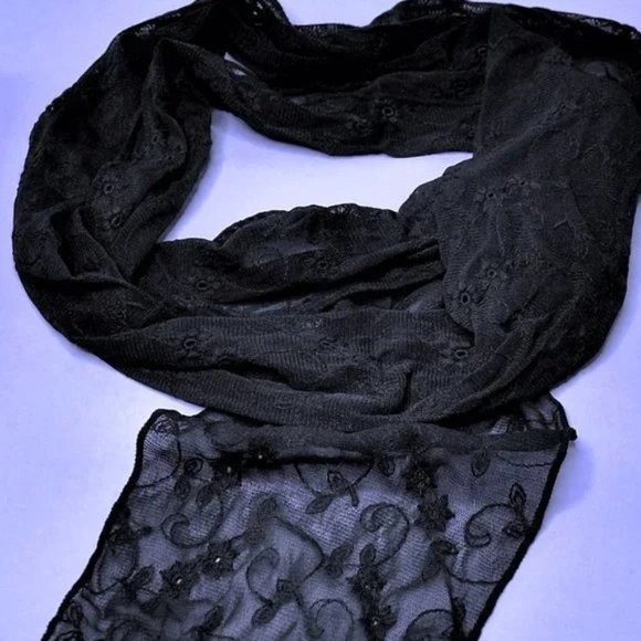Fun Purple & Black Scarf Bundle! - Picture 8 of 14